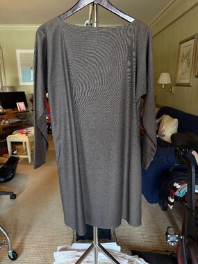 Zoran 100% Wool Minimalist Tunic Dress